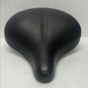 Saddle Up II Wide Comfort Bike Seat w/ Dual Springs — Black